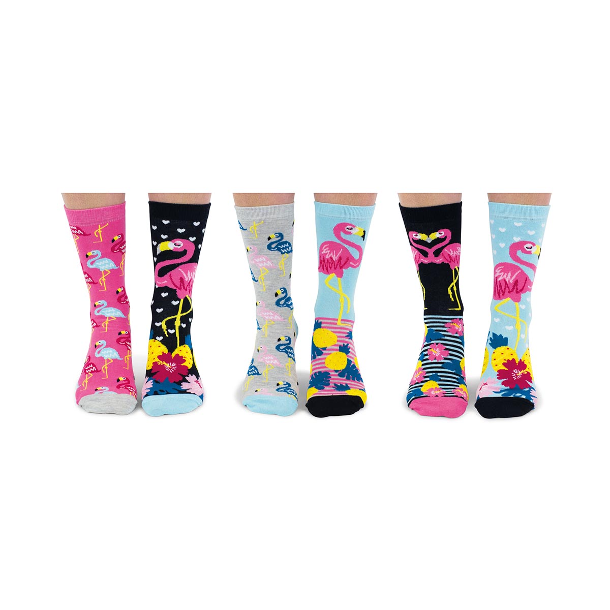 Oddsocks Go Flamingo 37-42