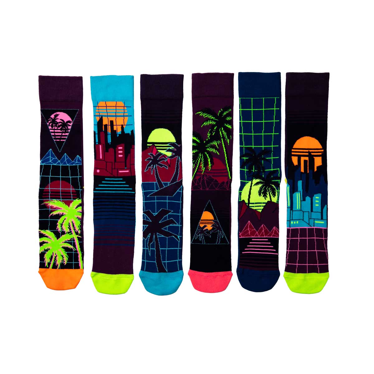 Oddsocks Retro Wave 39-46